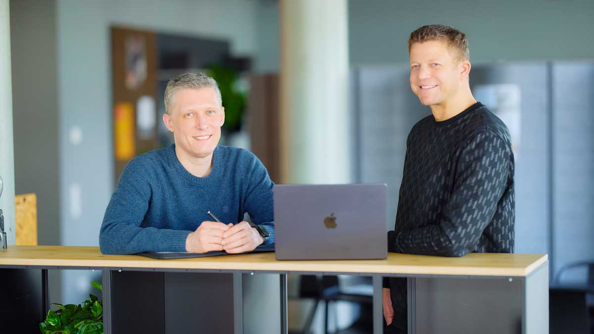 Florian Janko und Thomas Scheidl von der Online-Akademie SEMEDO